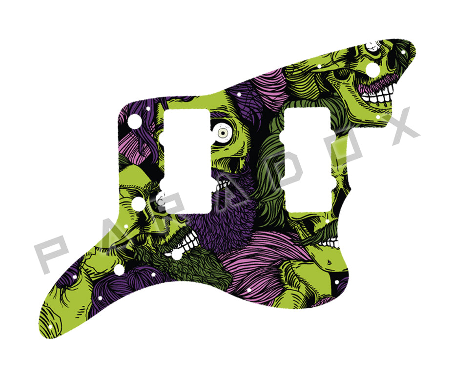 Custom Pickguard For 2014 By Tuttle Michael Tuttle Jazzmaster Baritone