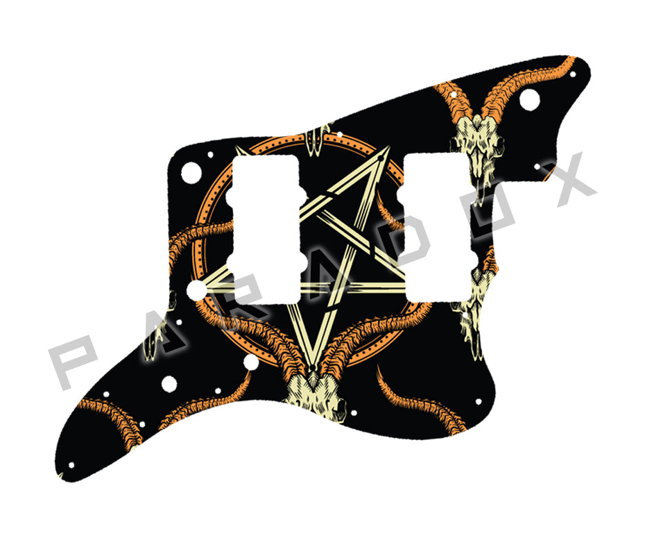 Custom Pickguard For 2014 By Tuttle Michael Tuttle Jazzmaster Baritone