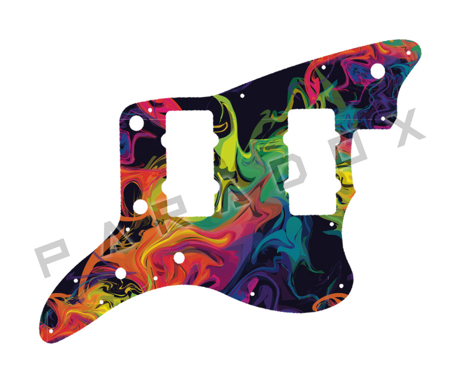 Custom Pickguard For 2014 By Tuttle Michael Tuttle Jazzmaster Baritone