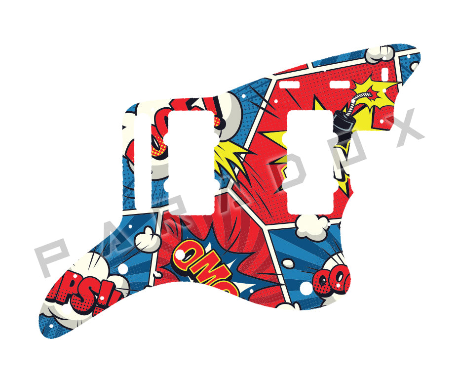 Custom Pickguard For 2019 - 2024 Made in America Fender Vintera '60s Jazzmaster