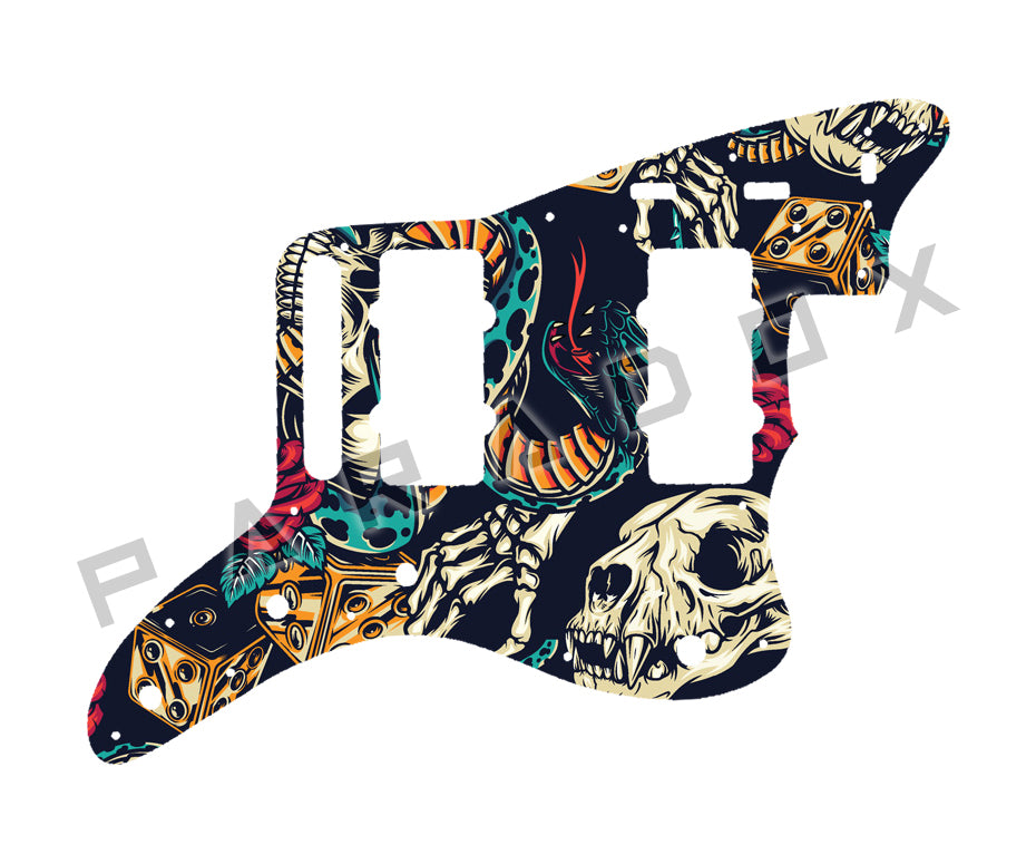 Custom Pickguard For 2019 - 2024 Made in America Fender Vintera '60s Jazzmaster