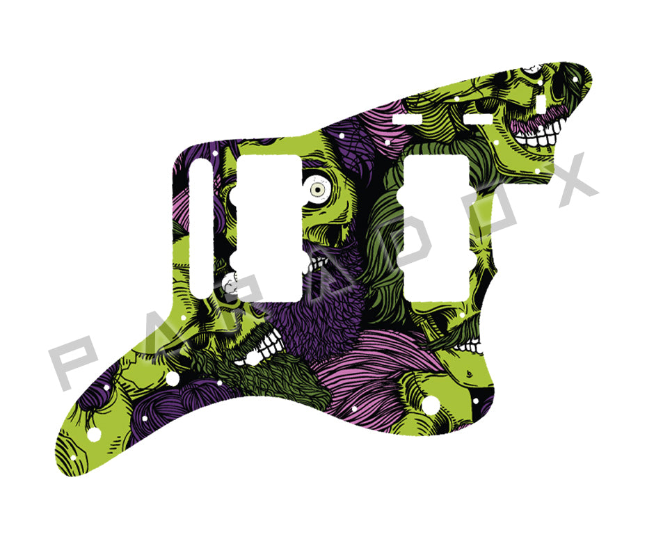 Custom Pickguard For 2023-2024 Made in Mexico Fender Vintera II 50's Jazzmaster