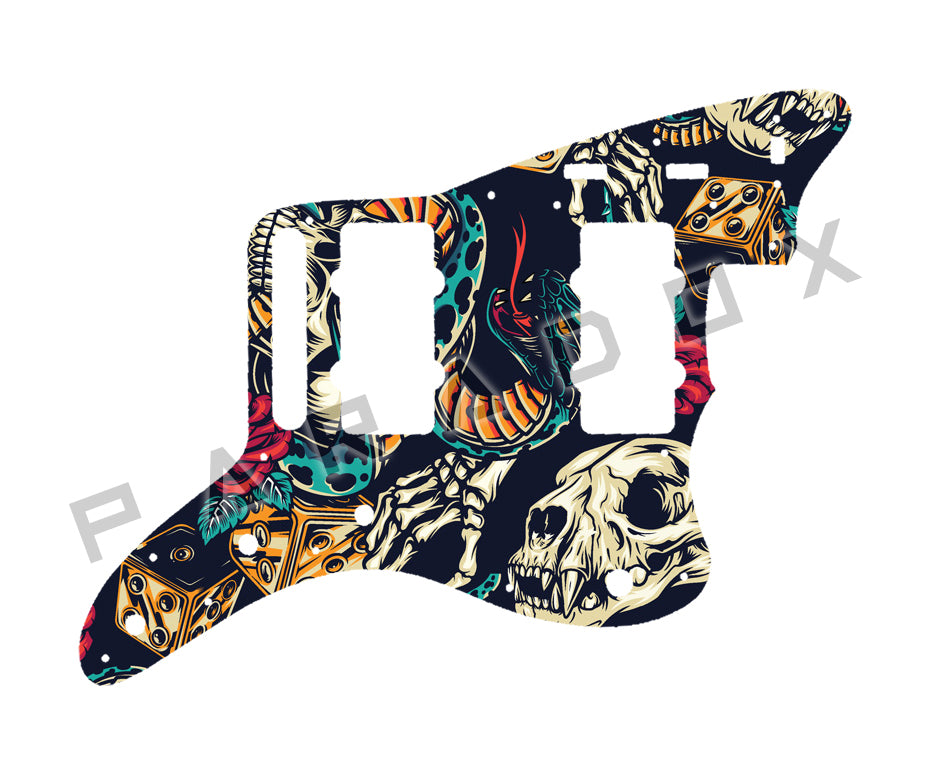 Custom Pickguard For 2023-2024 Made in Mexico Fender Vintera II 50's Jazzmaster