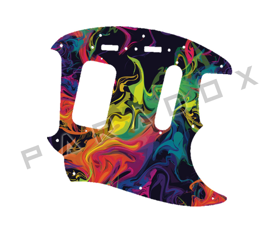 Custom Pickguard For 2021 - 2024 Made in Mexico Fender Kurt Cobain Signature Jag-Stang