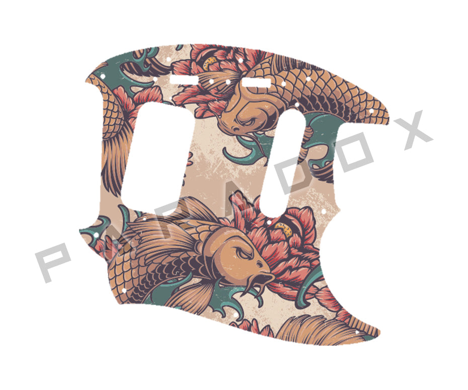 Custom Pickguard For 2021 - 2024 Made in Mexico Fender Kurt Cobain Signature Jag-Stang