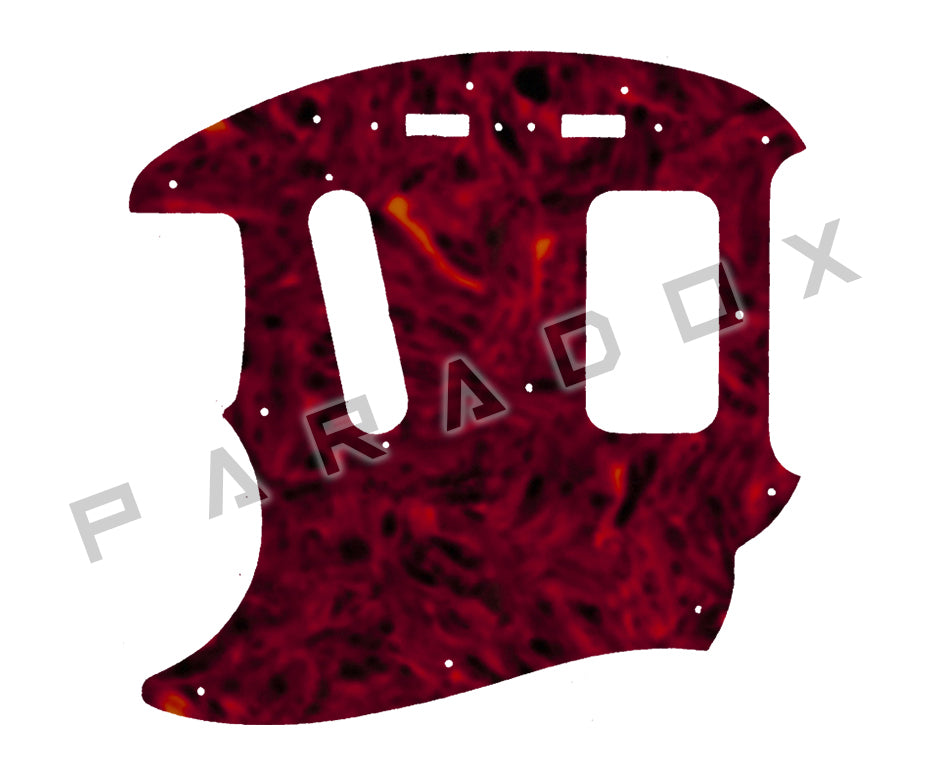 Custom Pickguard For 2012 - 2014 Made in Japan Fender Kurt Cobain Mustang Left Handed