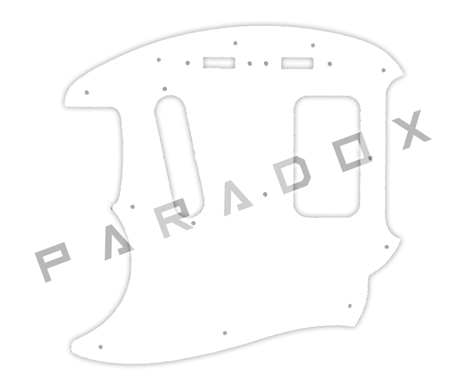 Custom Pickguard For 2012 - 2014 Made in Japan Fender Kurt Cobain Mustang Left Handed