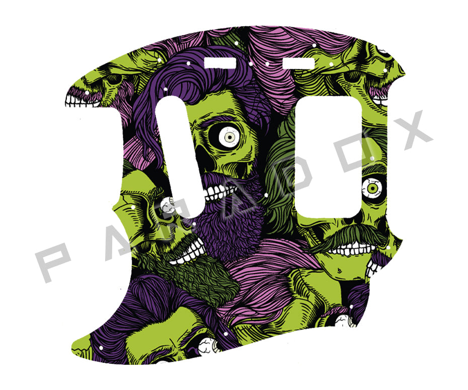 Custom Pickguard For 2012 - 2014 Made in Japan Fender Kurt Cobain Mustang Left Handed
