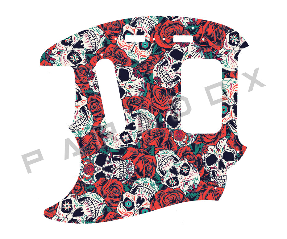 Custom Pickguard For 2012 - 2014 Made in Japan Fender Kurt Cobain Mustang Left Handed