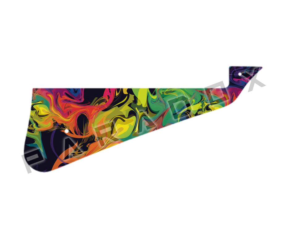 Custom Pickguard For 1957 - 1961 Made in America Gibson Les Paul Custom 3-Pickup "Black Beauty"