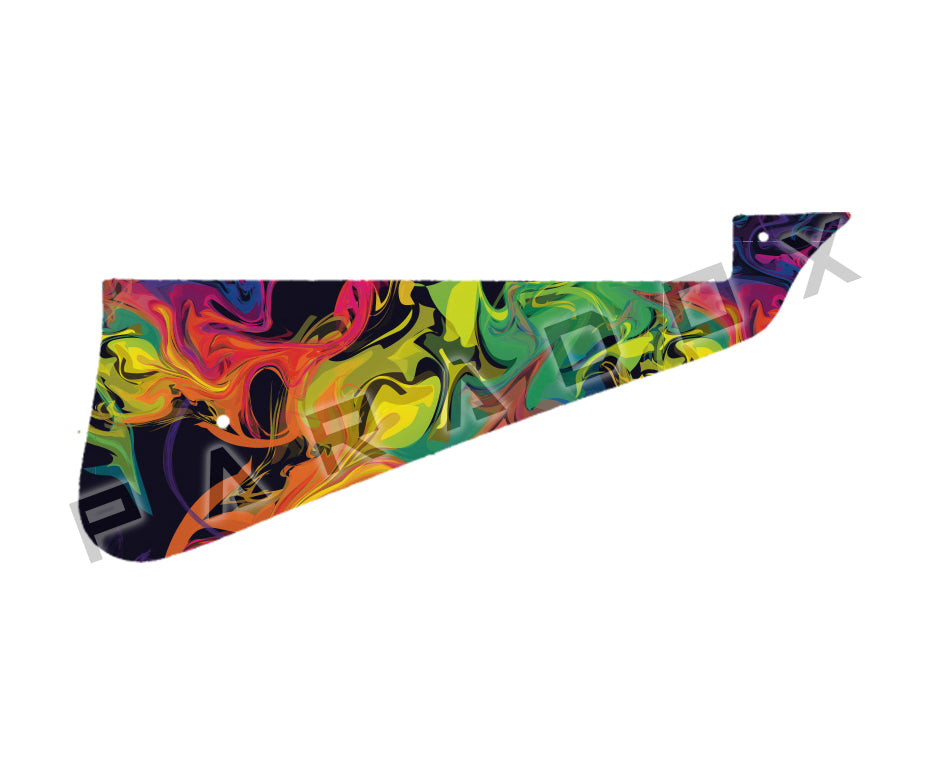 Custom Pickguard For 2009 Gibson Custom Shop Les Paul Custom Black Beauty Bigsby B7 3-Pickup