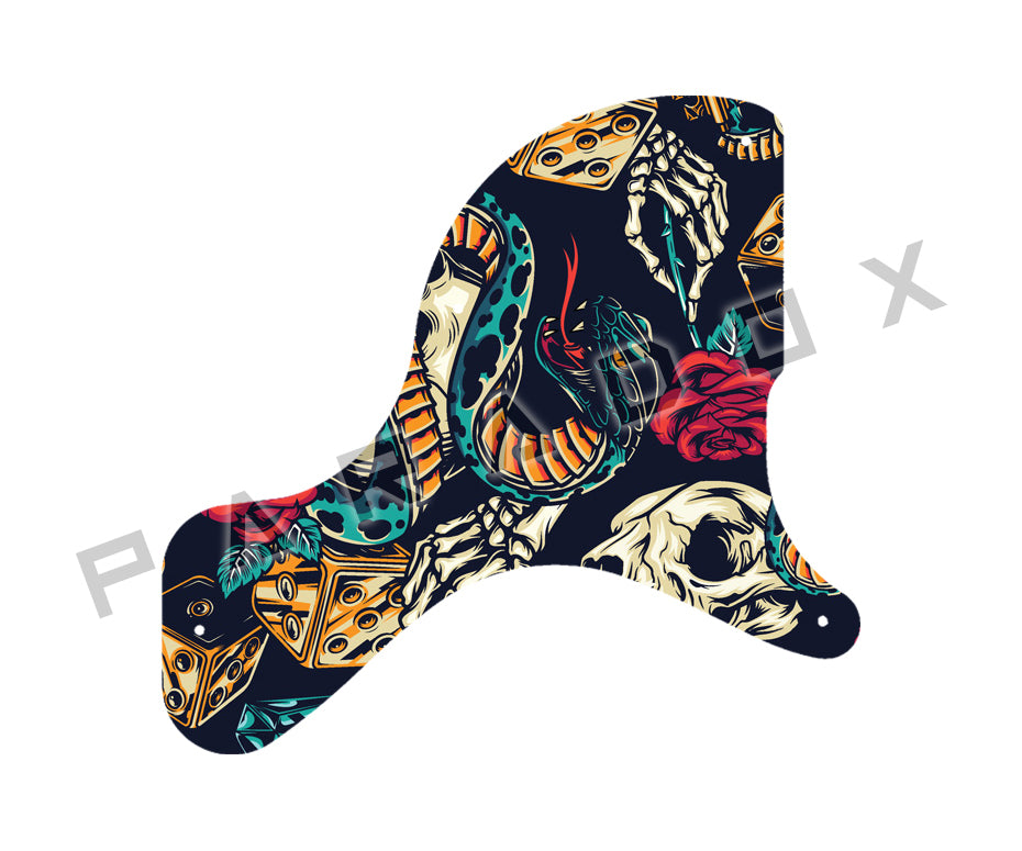 Custom Pickguard For 2024 - 2025 Made in America Gibson Les Paul Junior Double Cut