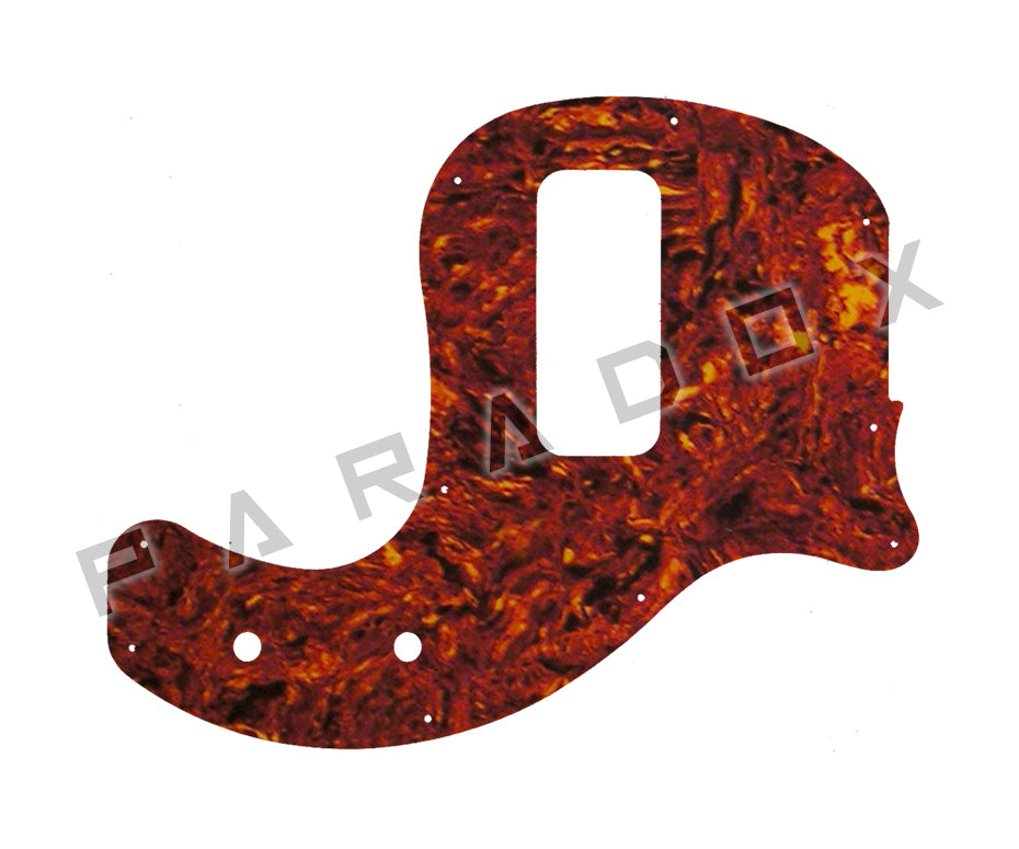 Custom Pickguard For 2019 - 2024 Made in America Gibson Les Paul Junior Tribute DC Bass pickup 1.67 X 3.77