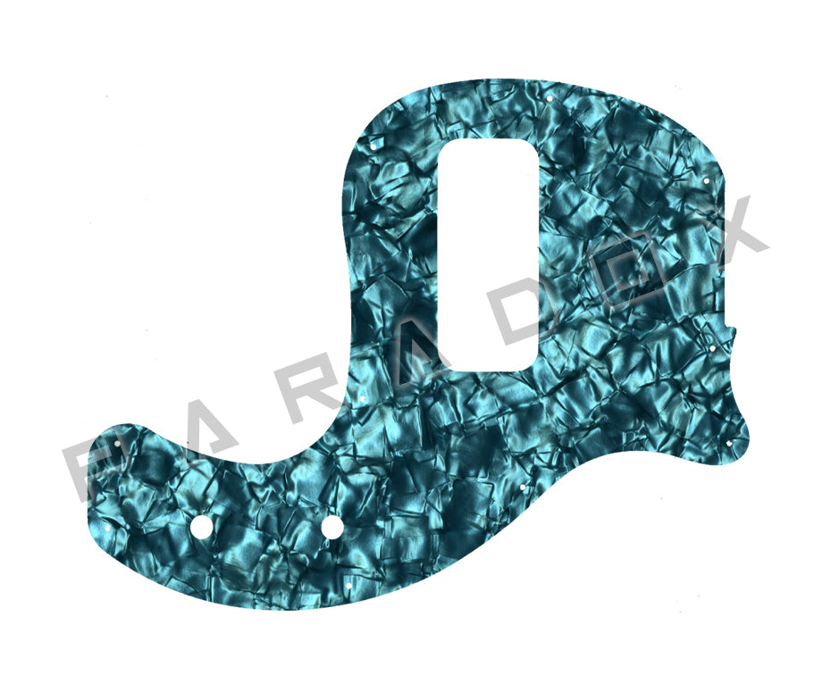 Custom Pickguard For 2019 - 2024 Made in America Gibson Les Paul Junior Tribute DC Bass pickup 1.67 X 3.77