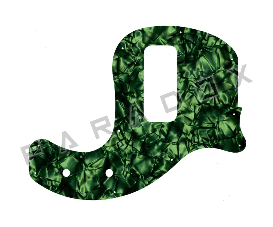 Custom Pickguard For 2019 - 2024 Made in America Gibson Les Paul Junior Tribute DC Bass pickup 1.67 X 3.77
