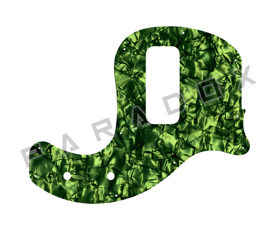Custom Pickguard For 2019 - 2024 Made in America Gibson Les Paul Junior Tribute DC Bass pickup 1.67 X 3.77