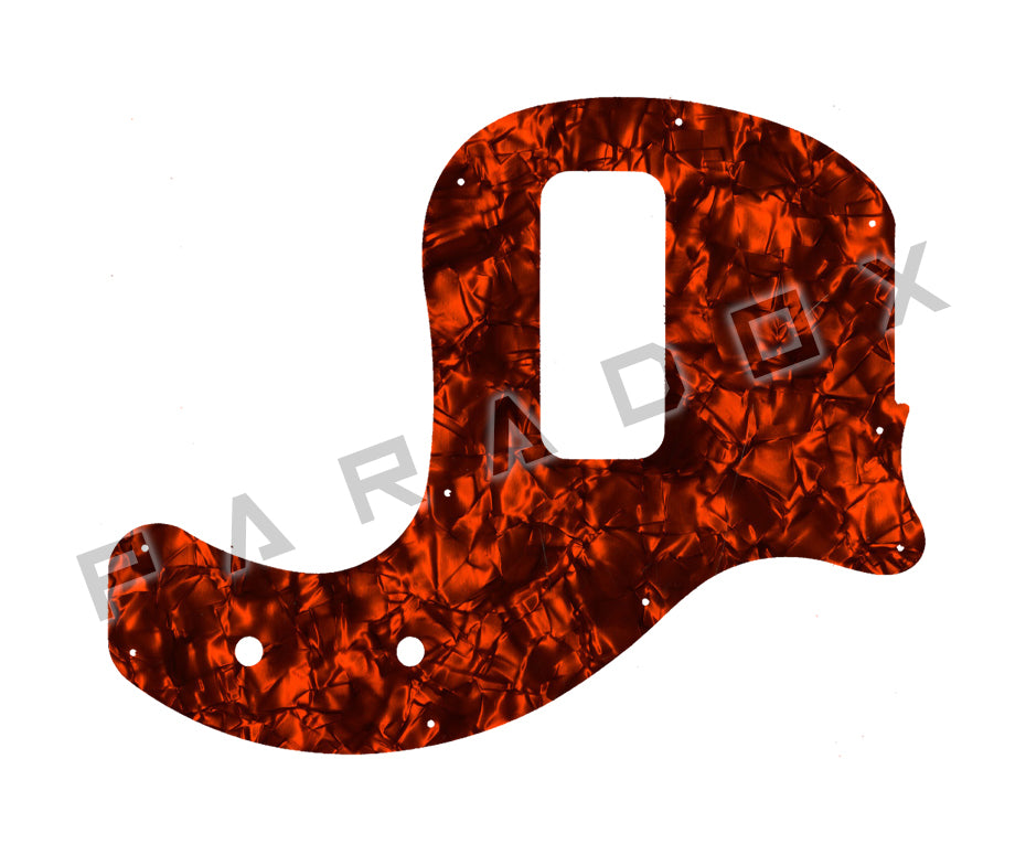 Custom Pickguard For 2019 - 2024 Made in America Gibson Les Paul Junior Tribute DC Bass pickup 1.67 X 3.77
