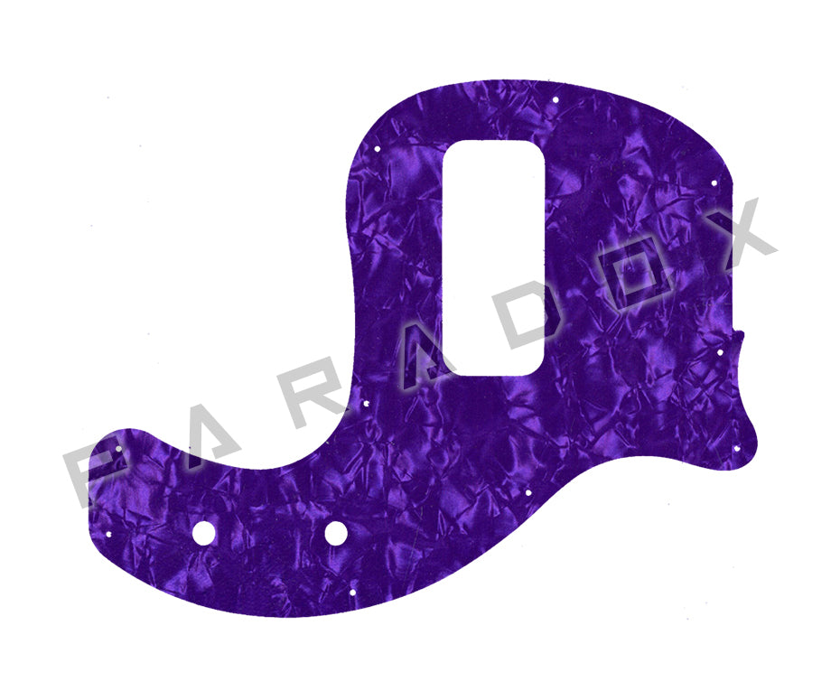 Custom Pickguard For 2019 - 2024 Made in America Gibson Les Paul Junior Tribute DC Bass pickup 1.67 X 3.77