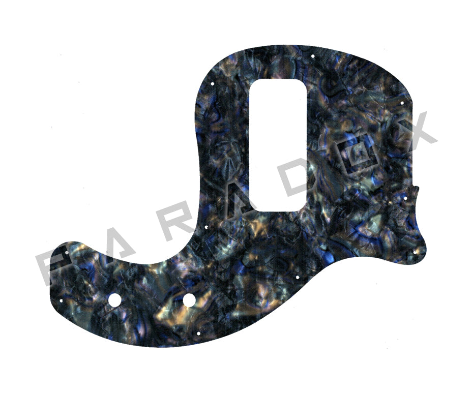 Custom Pickguard For 2019 - 2024 Made in America Gibson Les Paul Junior Tribute DC Bass pickup 1.67 X 3.77