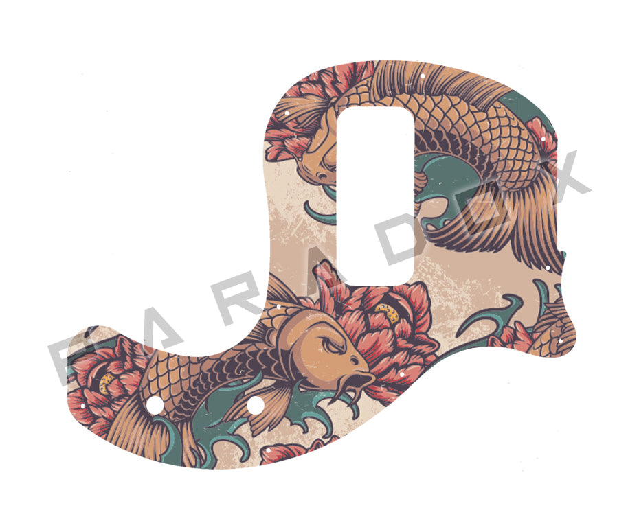 Custom Pickguard For 2019 - 2024 Made in America Gibson Les Paul Junior Tribute DC Bass pickup 1.67 X 3.77