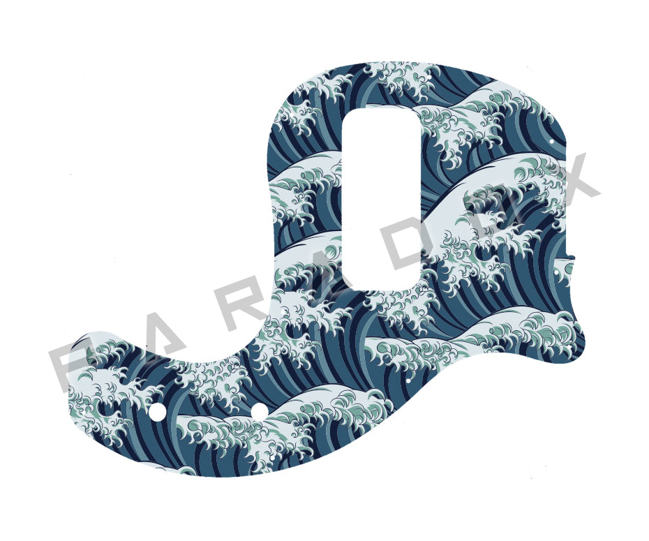 Custom Pickguard For 2019 - 2024 Made in America Gibson Les Paul Junior Tribute DC Bass pickup 1.67 X 3.77