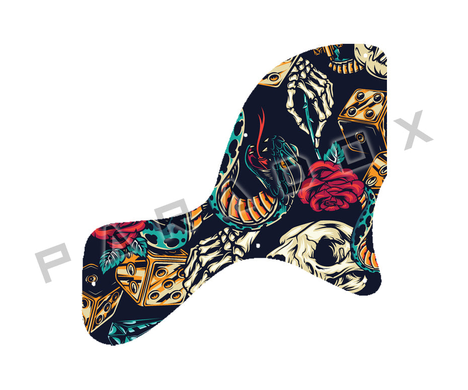 Custom Pickguard For 2004 Made in China Epiphone Les Paul Junior