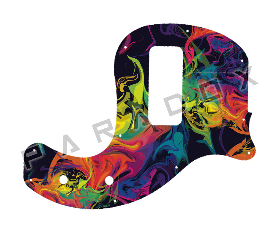Custom Pickguard For 2019 - 2024 Made in America Gibson Les Paul Junior Tribute DC Bass