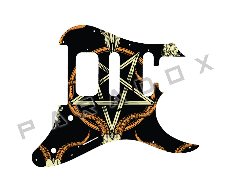 Custom Pickguard For 2021 - 2024 ESP LTD SN-1000 FR HSS Exposed Coil in Bridge