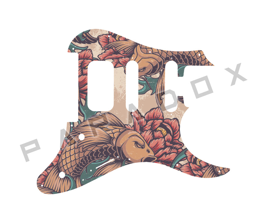 Custom Pickguard For 2021 - 2024 ESP LTD SN-1000 FR HSS Exposed Coil in Bridge