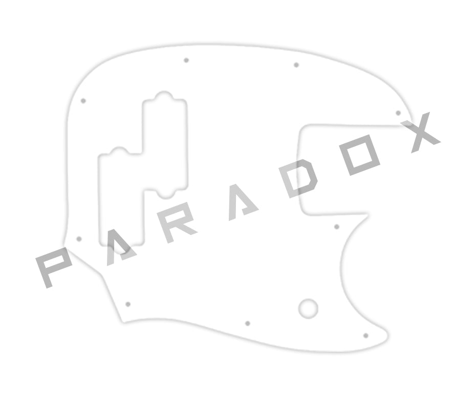 Custom Pickguard For 2024 - 2025 Made in Mexico Fender Player II Mustang Bass PJ