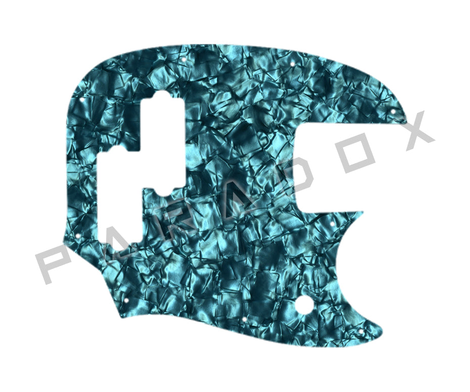 Custom Pickguard For 2024 - 2025 Made in Mexico Fender Player II Mustang Bass PJ