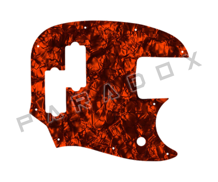 Custom Pickguard For 2024 - 2025 Made in Mexico Fender Player II Mustang Bass PJ