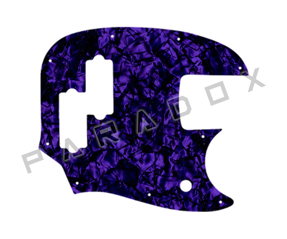 Custom Pickguard For 2024 - 2025 Made in Mexico Fender Player II Mustang Bass PJ