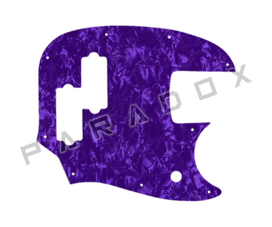 Custom Pickguard For 2024 - 2025 Made in Mexico Fender Player II Mustang Bass PJ