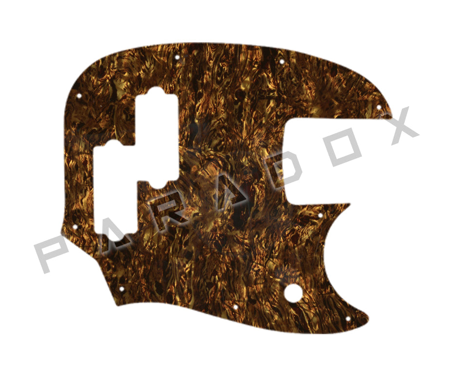 Custom Pickguard For 2024 - 2025 Made in Mexico Fender Player II Mustang Bass PJ