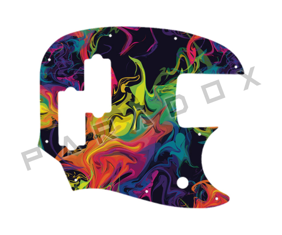 Custom Pickguard For 2024 - 2025 Made in Mexico Fender Player II Mustang Bass PJ