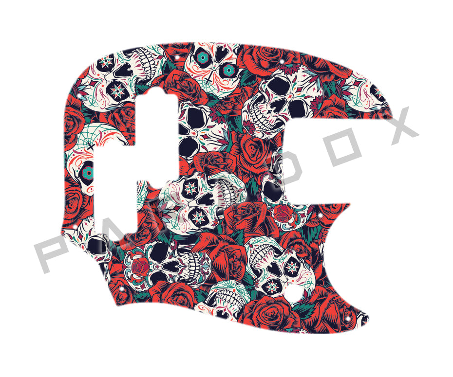 Custom Pickguard For 2024 - 2025 Made in Mexico Fender Player II Mustang Bass PJ