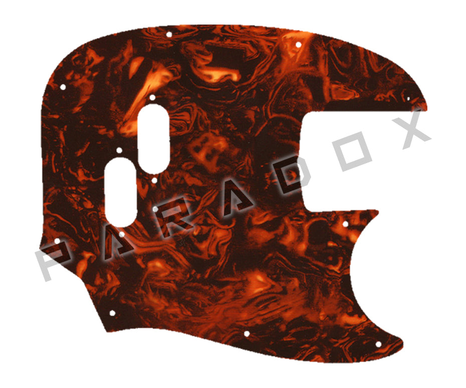 Custom Pickguard For 2019 - 2024 Made in Mexico Fender Vintera '60s Mustang Bass