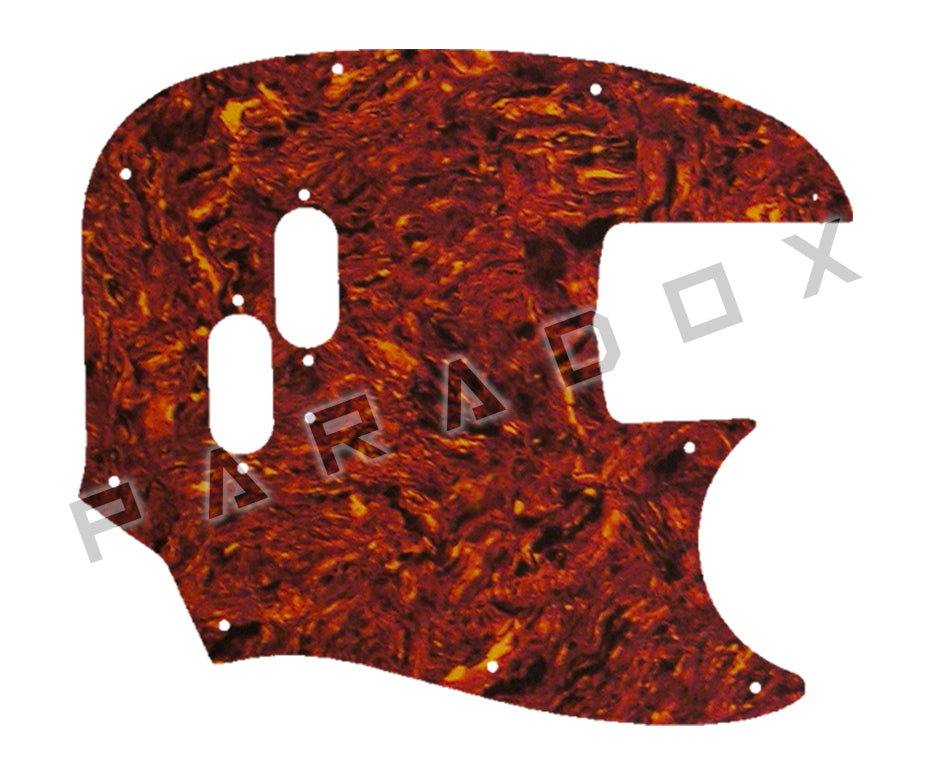 Custom Pickguard For 2019 - 2024 Made in Mexico Fender Vintera '60s Mustang Bass