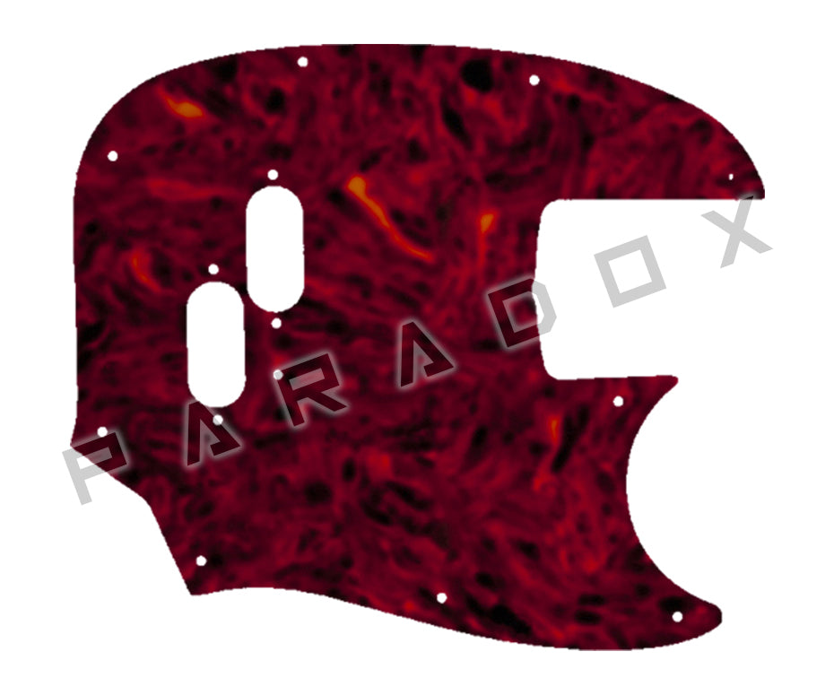 Custom Pickguard For 2019 - 2024 Made in Mexico Fender Vintera '60s Mustang Bass