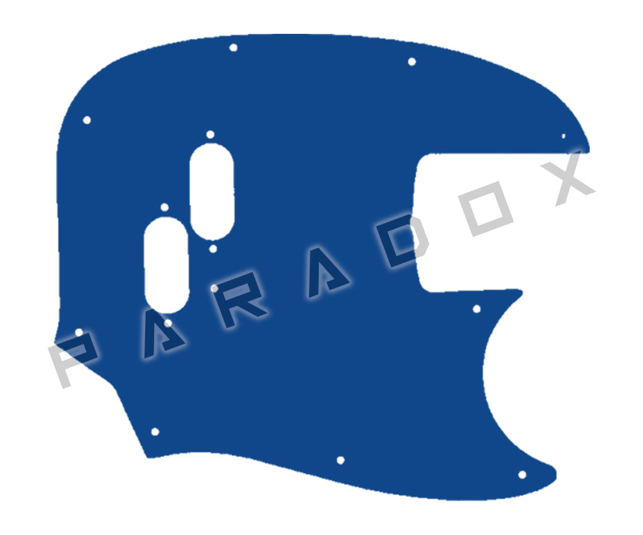 Custom Pickguard For 2019 - 2024 Made in Mexico Fender Vintera '60s Mustang Bass