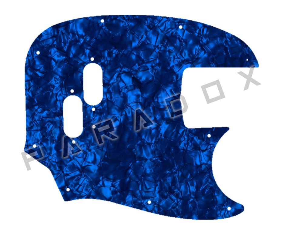 Custom Pickguard For 2019 - 2024 Made in Mexico Fender Vintera '60s Mustang Bass