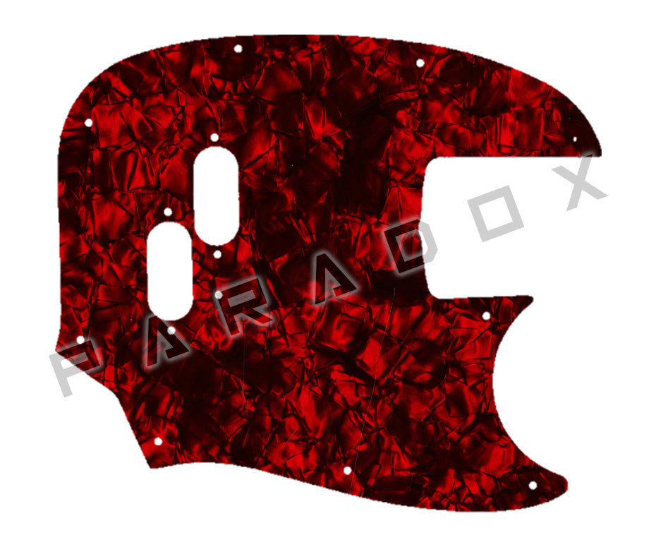 Custom Pickguard For 2019 - 2024 Made in Mexico Fender Vintera '60s Mustang Bass
