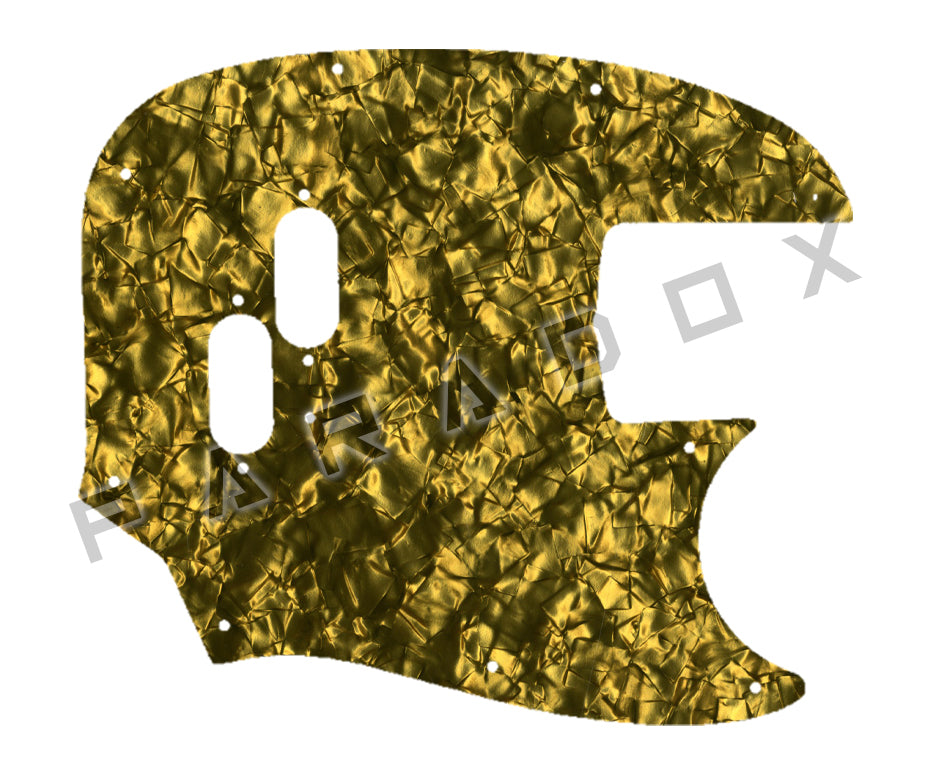 Custom Pickguard For 2019 - 2024 Made in Mexico Fender Vintera '60s Mustang Bass
