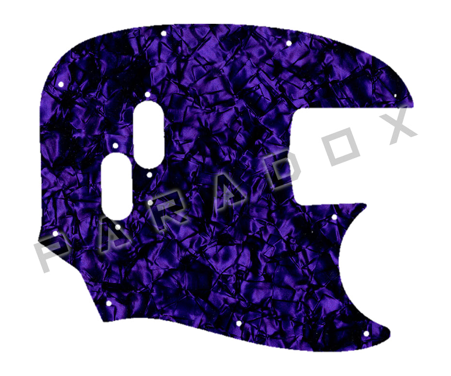Custom Pickguard For 2019 - 2024 Made in Mexico Fender Vintera '60s Mustang Bass