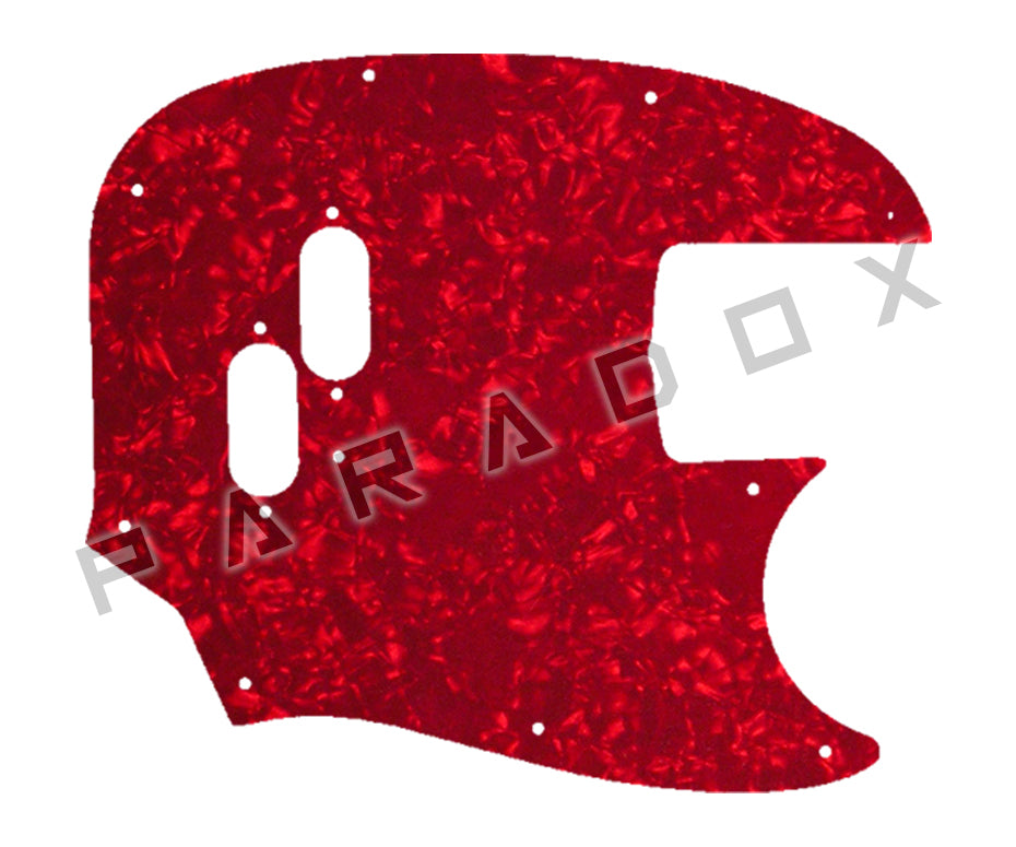 Custom Pickguard For 2019 - 2024 Made in Mexico Fender Vintera '60s Mustang Bass