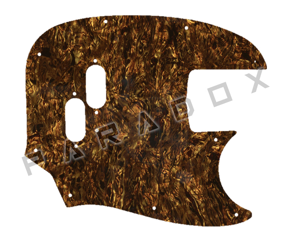 Custom Pickguard For 2019 - 2024 Made in Mexico Fender Vintera '60s Mustang Bass