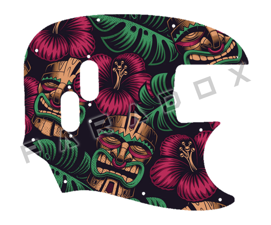 Custom Pickguard For 2019 - 2024 Made in Mexico Fender Vintera '60s Mustang Bass