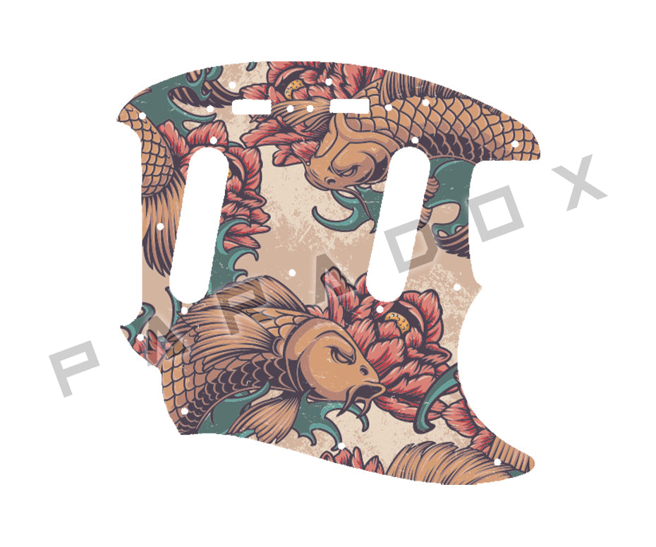 Custom Pickguard For 1994 - 1995 Made in Japan Fender MG-69 Mustang Reissue