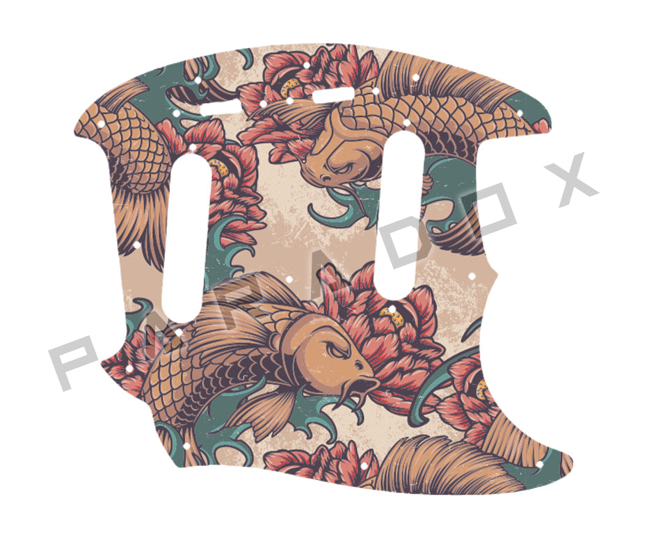 Custom Pickguard For 2004 - 2005 Made in Japan Mustang MG69